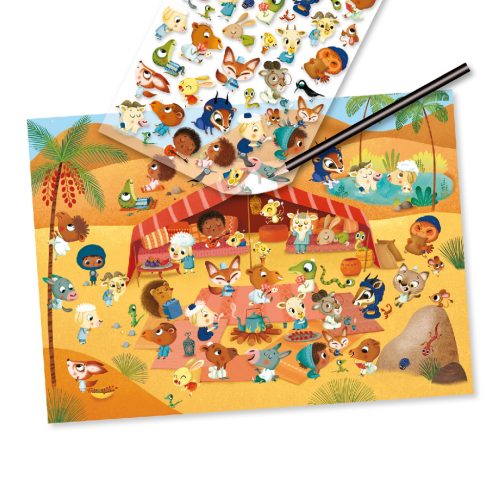 Satírozó képkészítés - Tájak - Savannah, desert, and North Pole: time for fun!