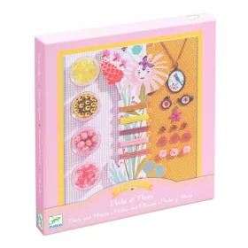   Ékszerkészító készlet - Gyöngyök és virágok - Pearls and flowers