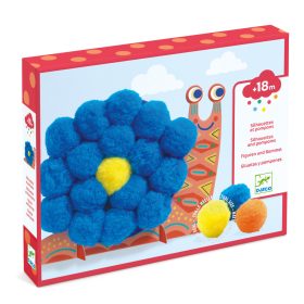   Pompom-kép készítés - Óriáspompomos állatok - Fluffy animals