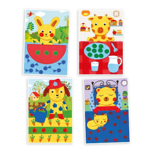 Szivacsfestő műhely - Spongya mackó - Sponge painting