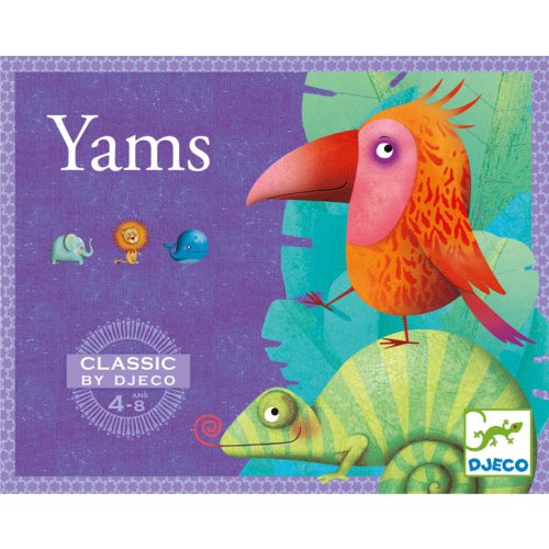 DJECO - Yams Yahtzee - Junior kockapóker - társasjáték