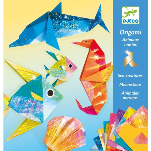 DJECO - Origami - Tengeri élőlények - Sea Creatures
