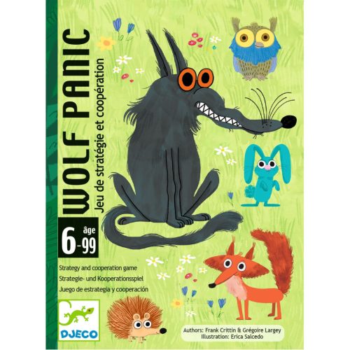 DJECO - Kártyajáték - Farkaspánik - WolfPanic