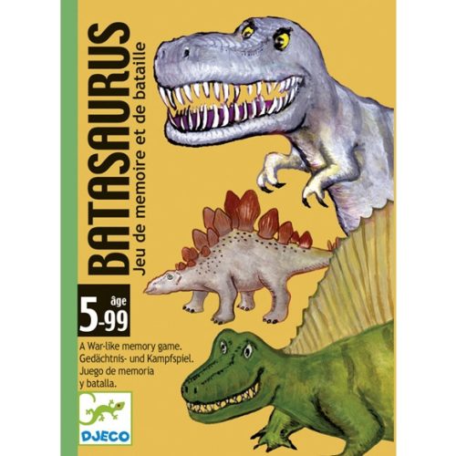 DJECO - Batasaurus - Dinók csatája - stratégiai kártyajáték