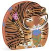 DJECO - A tigris sétája - The tiger's walk - formadobozos puzzle