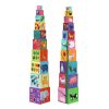 Toronyépítő kocka - Természet és állatok - 10 nature & animal blocks