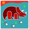 DJECO - Rajzsablonok - Dínók - Dinosaurs
