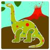 DJECO - Rajzsablonok - Dínók - Dinosaurs