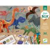 Kreatív műhely - 6 technika 1 dobozban - Dinoszauruszok világa - Dino Box