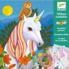 DJECO - Scoubidou fonalas képkészítő - Unikornisok