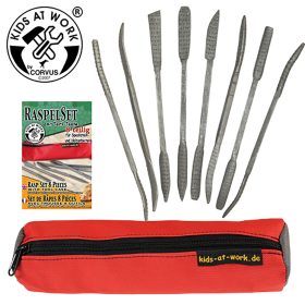 Faráspoly készlet, 8 részes, szövet tokban Faráspoly készlet, 8 részes, szövet tokban