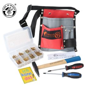 Öv készlet erős textil szerszámtáskával - 6 db-os szerszám készlet 02   Öv készlet erős textil szerszámtáskával - 6 db-os szerszám készlet 02
