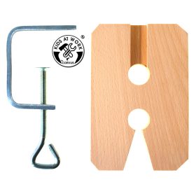 Villásvégű lombfűrész-pad rögzítővel Villásvégű lombfűrész-pad rögzítővel