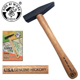 Kalapács 100 g-os rövid markolattal, hickory fából Kalapács 100 g-os rövid markolattal, hickory fából