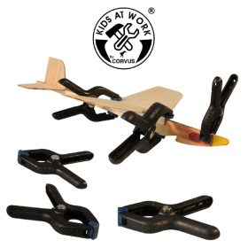 Mini szorító csipesz szett - 2 x 3 db Mini szorító csipesz szett - 2 x 3 db