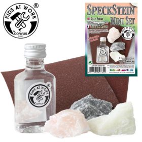 Kőszobrászat - Szappankő mini szett Kőszobrászat - Szappankő mini szett