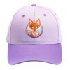 Baseball sapka - Hímzett Elegáns Róka mintás - Fox