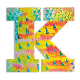 Dekorbetű - K - Peacock letter Dekorbetű - K - Peacock letter