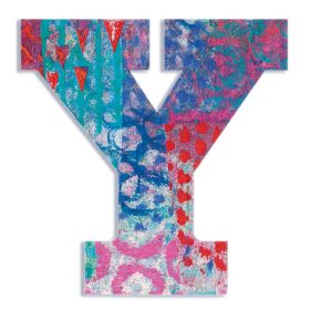 Dekorbetű - Y -  Peacock letter Dekorbetű - Y -  Peacock letter