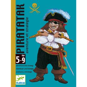 DJECO - Piratatak - Kalóz csata - stratégiai kártyajáték (5113) DJECO - Piratatak - Kalóz csata - stratégiai kártyajáték (5113)