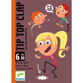 DJECO - Klappoló - Tip Top Clap - családi kártyajáték DJECO - Klappoló - Tip Top Clap - családi kártyajáték