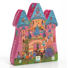 Formadobozos puzzle - Tündérek kastélya, 54 db-os - The fairy castle   Formadobozos puzzle - Tündérek kastélya, 54 db-os - The fairy castle