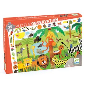 Megfigyeltető puzzle - Dzsungel, 35 db-os - Jungle Megfigyeltető puzzle - Dzsungel, 35 db-os - Jungle