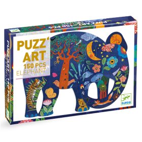 Művészeti puzzle - Elefánt, 150 db-os - Elephant Művészeti puzzle - Elefánt, 150 db-os - Elephant