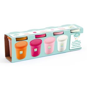 Gyurma - Pillegyurma - 4 tubs of play dough, Sweet Gyurma - Pillegyurma - 4 tubs of play dough, Sweet