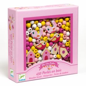 Fagyöngy készlet - Madarak - Wooden beads, bird Fagyöngy készlet - Madarak - Wooden beads, bird