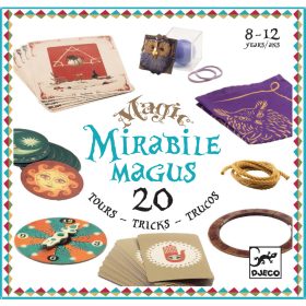 Bűvészkészlet - Csodállatos, 20 trükk - Mirabile magus - 20   Bűvészkészlet - Csodállatos, 20 trükk - Mirabile magus - 20