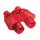 Piros gyerektávcső védőtok nélkül - Super 40 Red Binocular without Case