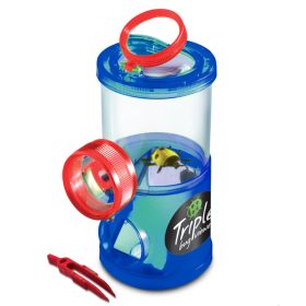 Három nézőszögű bogárvizsgáló, transzparens színek - Triple Bug Viewer – 3 way T-Color   Három nézőszögű bogárvizsgáló, transzparens színek - Triple Bug Viewer – 3 way T-Color