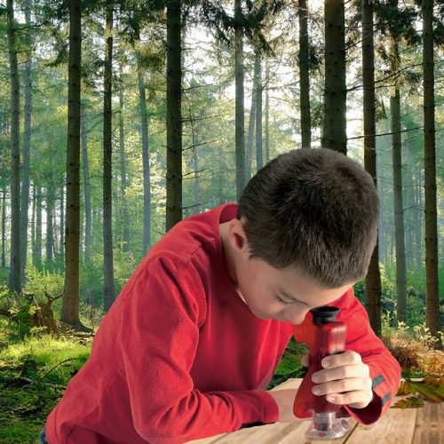 Hordozható mikroszkóp - Zoomscope – Microscope