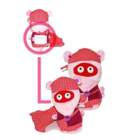 Plüssfigura - Zaza az egér titkos zsebbel Plüssfigura - Zaza az egér titkos zsebbel