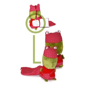 Plüssfigura - Zoco a krokodil titkos zsebbel Plüssfigura - Zoco a krokodil titkos zsebbel