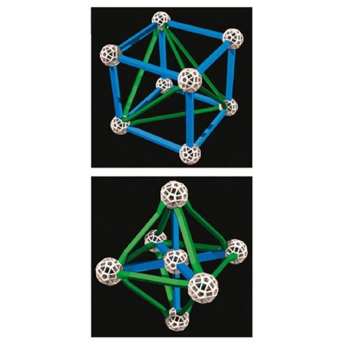 Tudományos modellező készlet - Zöld pálcák - Green Lines