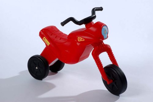 Műanyag Enduro lábbal hajtható motor - piros 62 x 29 x 42 cm