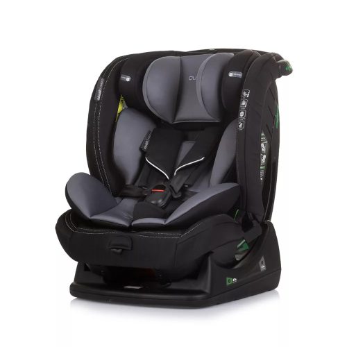 CHIPOLINO- 4 súlykategóriás isofix autósülés - fekete