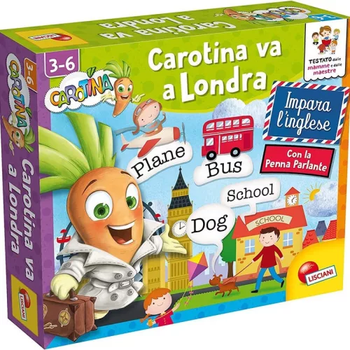 Lisciani Carotina Happy English oktató játék