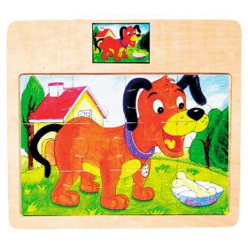 12 db-os kutyás puzzle 12 db-os kutyás puzzle