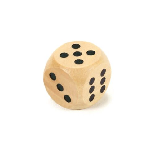 Fa dobókocka 1,5 cm (natúr)