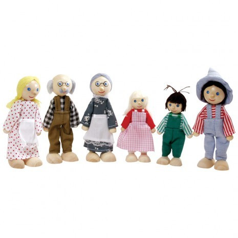 Fa babacsalád /6db-os/