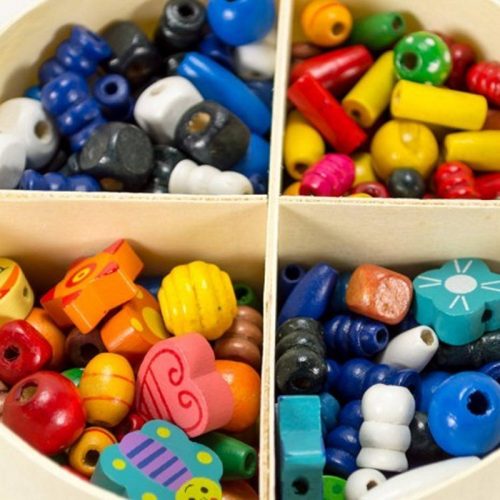 Gyöngyfűző kerek-dobozos /nagy/