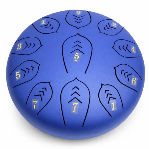 Nyelvdob - 11 hangos, 25 cm (kék)
