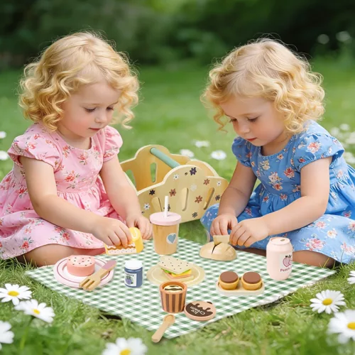Fa piknik játékkészlet (Kabi)