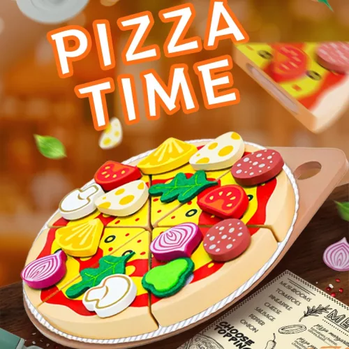 Fa játék pizza (Kabi)