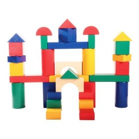 Óriás Építőkocka /9 cm-es, színes/