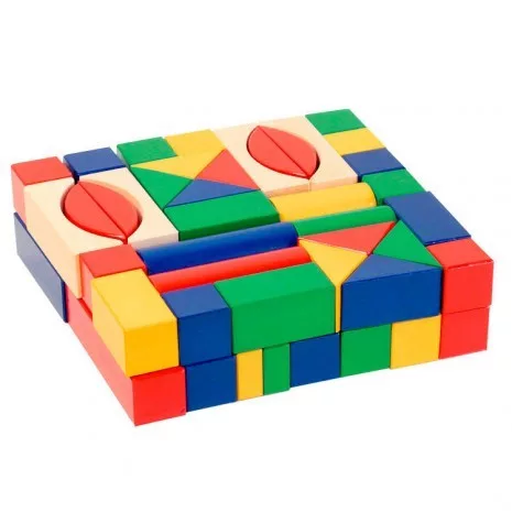 Építőkocka /3 cm-es, színes/