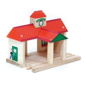 Vasútállomás /piros tető/